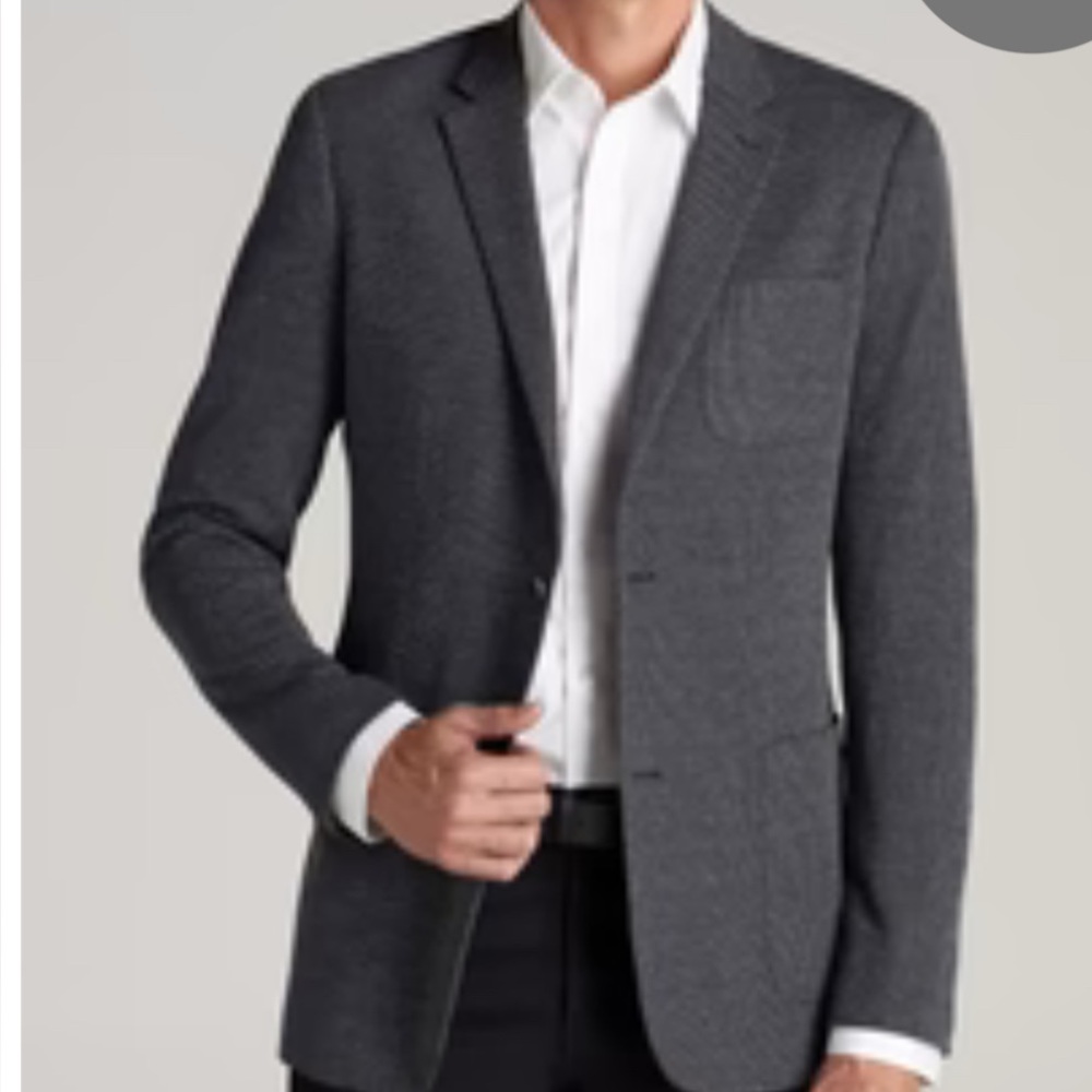 Men's Elegant Gray Blazer